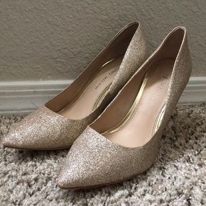 Gold Antonio Melani Heels